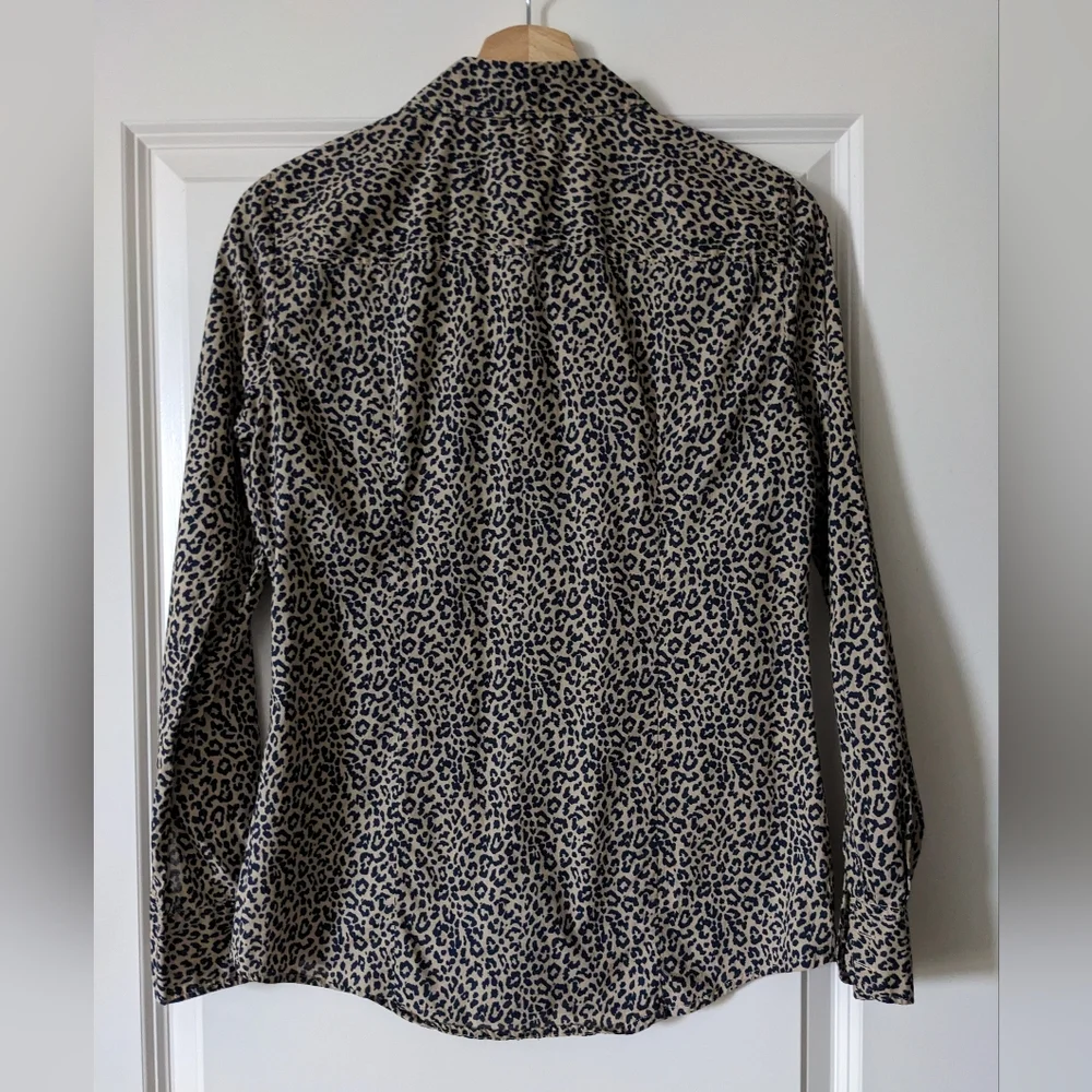 J.Crew Leopard Print Blouse - Picture 5 of 5